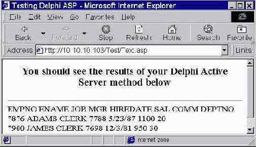Создание Active Server Page (ASP) приложений (Статья)